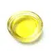 Glass Bowl Of Olive Oil Isolated On White Background