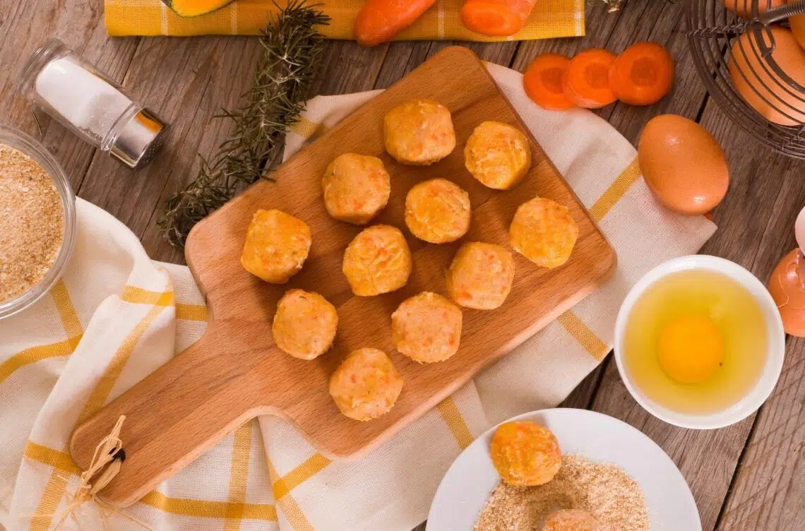 Healthy Chicken Carrot Meatballs