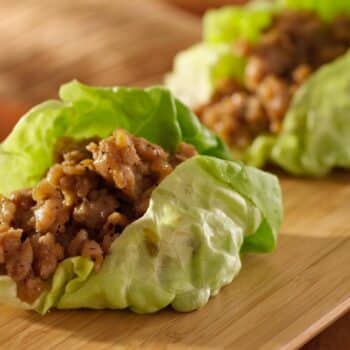 Simplified Chinese Lettuce Wraps