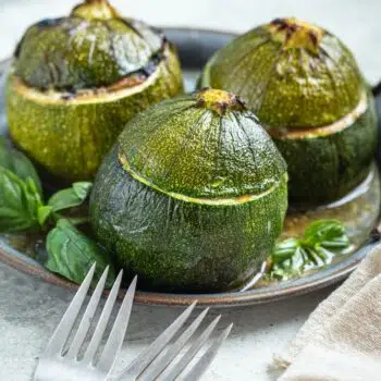 Gourmet Zucchini Filled With Tuna And Quinoa