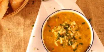 Hearty Ground Chicken And Kale Soup